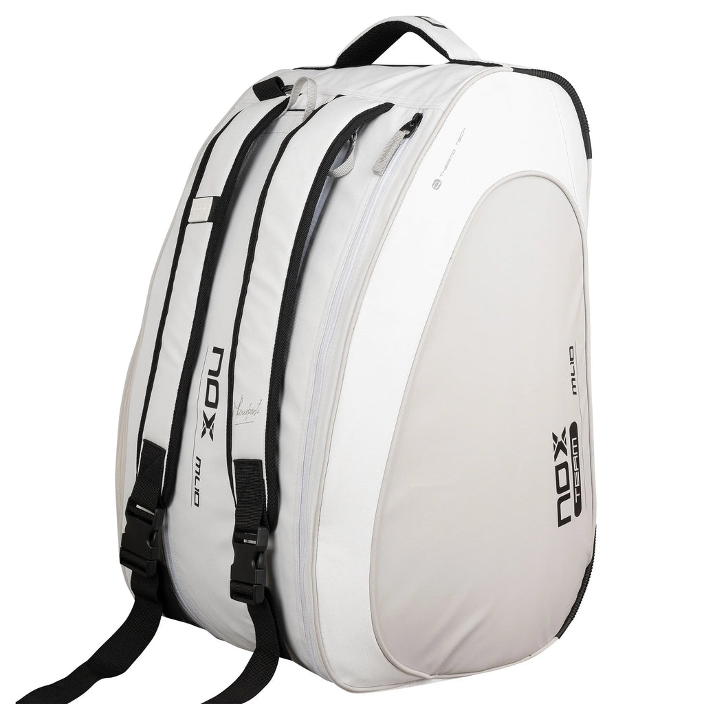 Nox ML10 Team Padel Bag - White/Grey