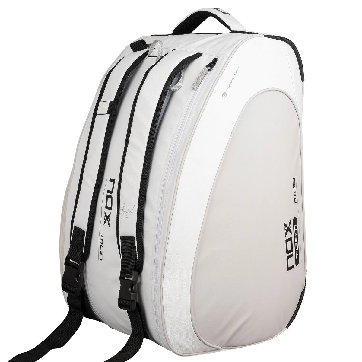 Nox ML10 Team Padel Bag - White/Grey