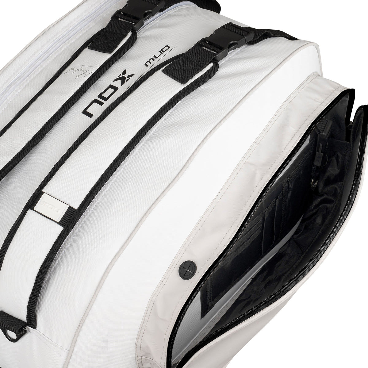 Nox ML10 Team Padel Bag - White/Grey