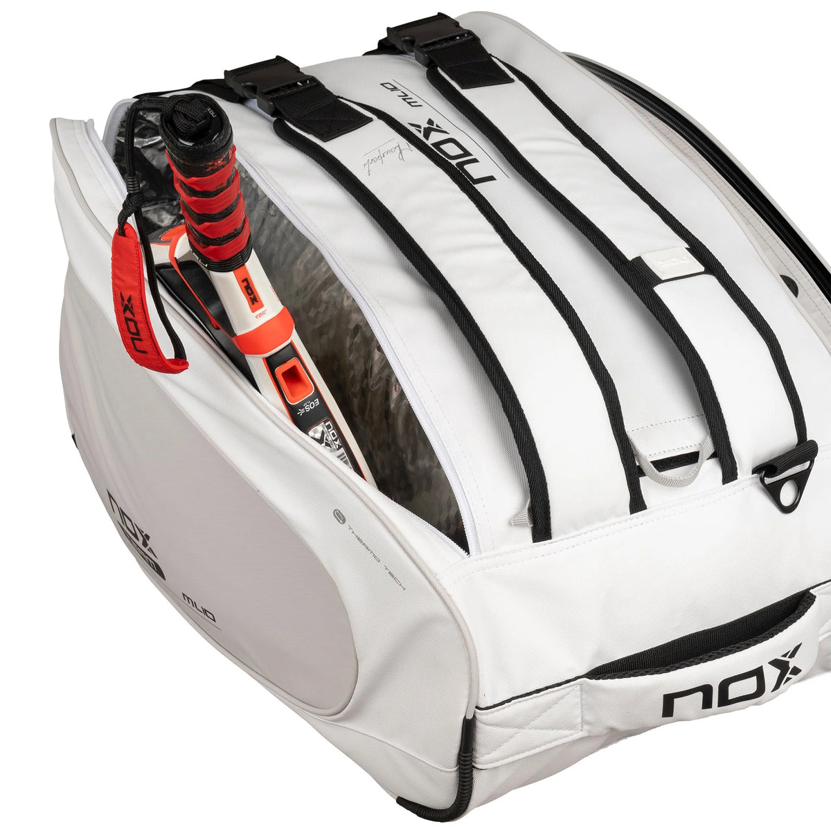 Nox ML10 Team Padel Bag - White/Grey