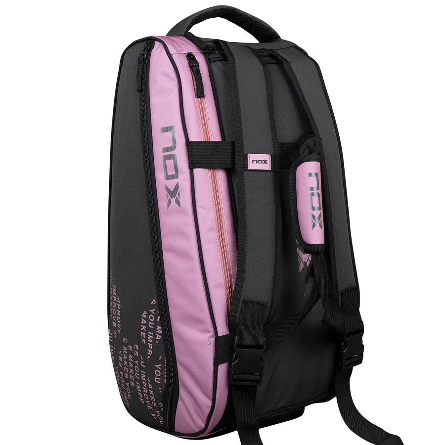 Nox Street Series Padel Bag - Grey/Pink