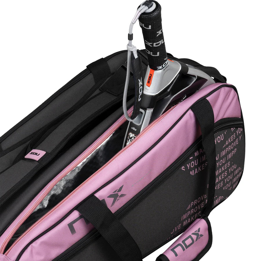 Nox Street Series Padel Bag - Grey/Pink