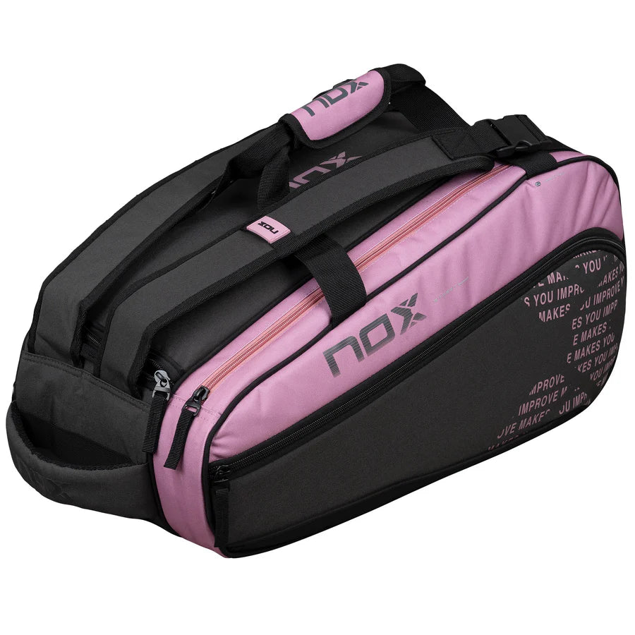 Nox Street Series Padel Bag - Grey/Pink