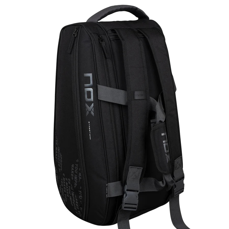 Nox Street Series Padel Bag - Black/Grey