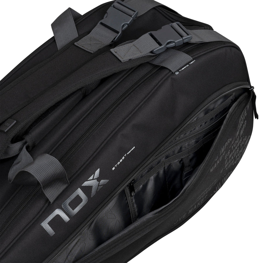 Nox Street Series Padel Bag - Black/Grey