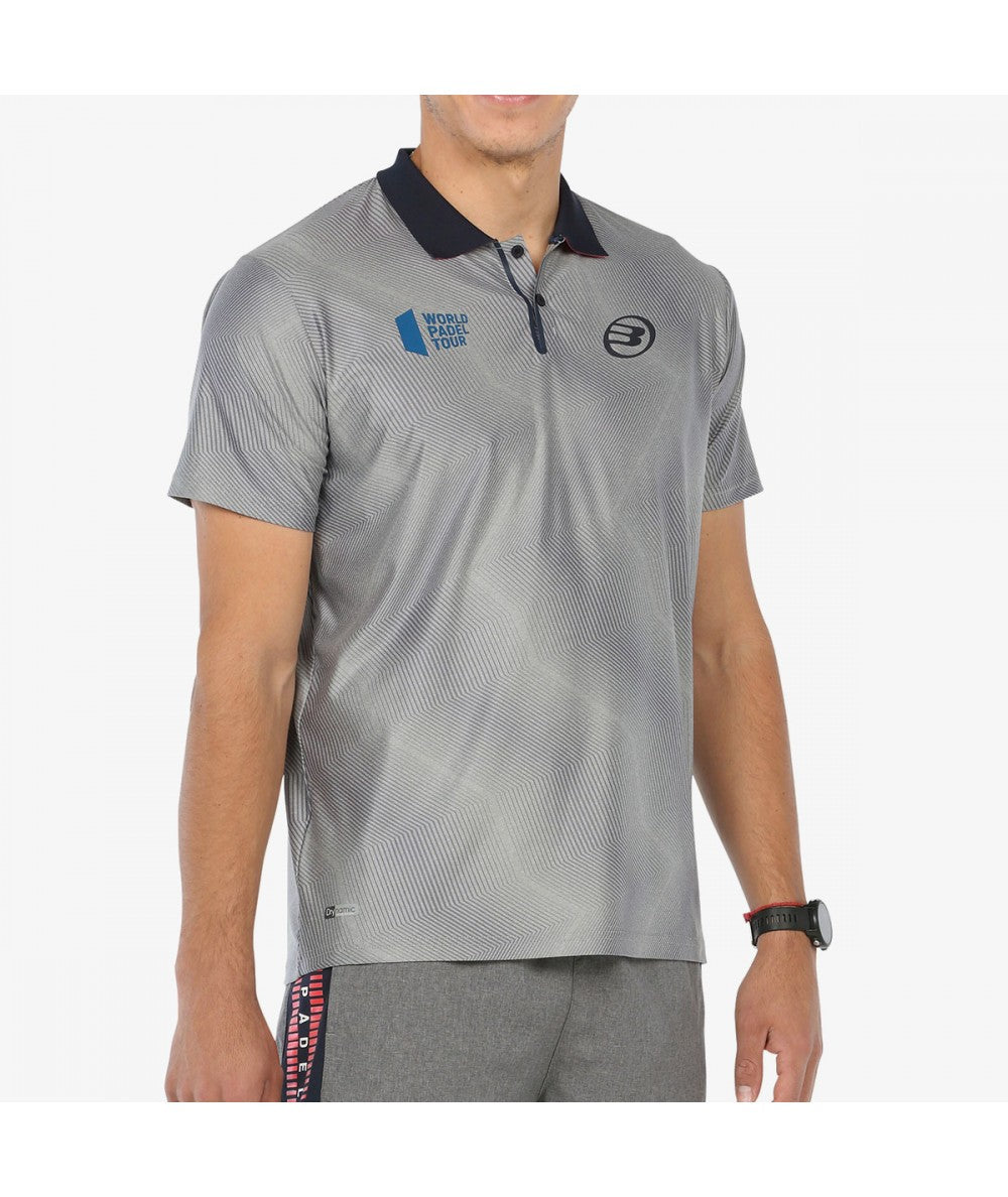 Bullpadel Polo T-Shirt WPT Repro - Gray