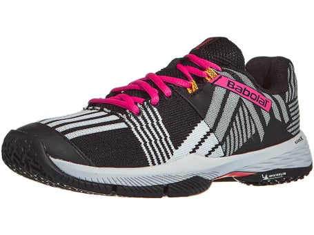 Babolat Shoes Sensa - Black/Roseberry