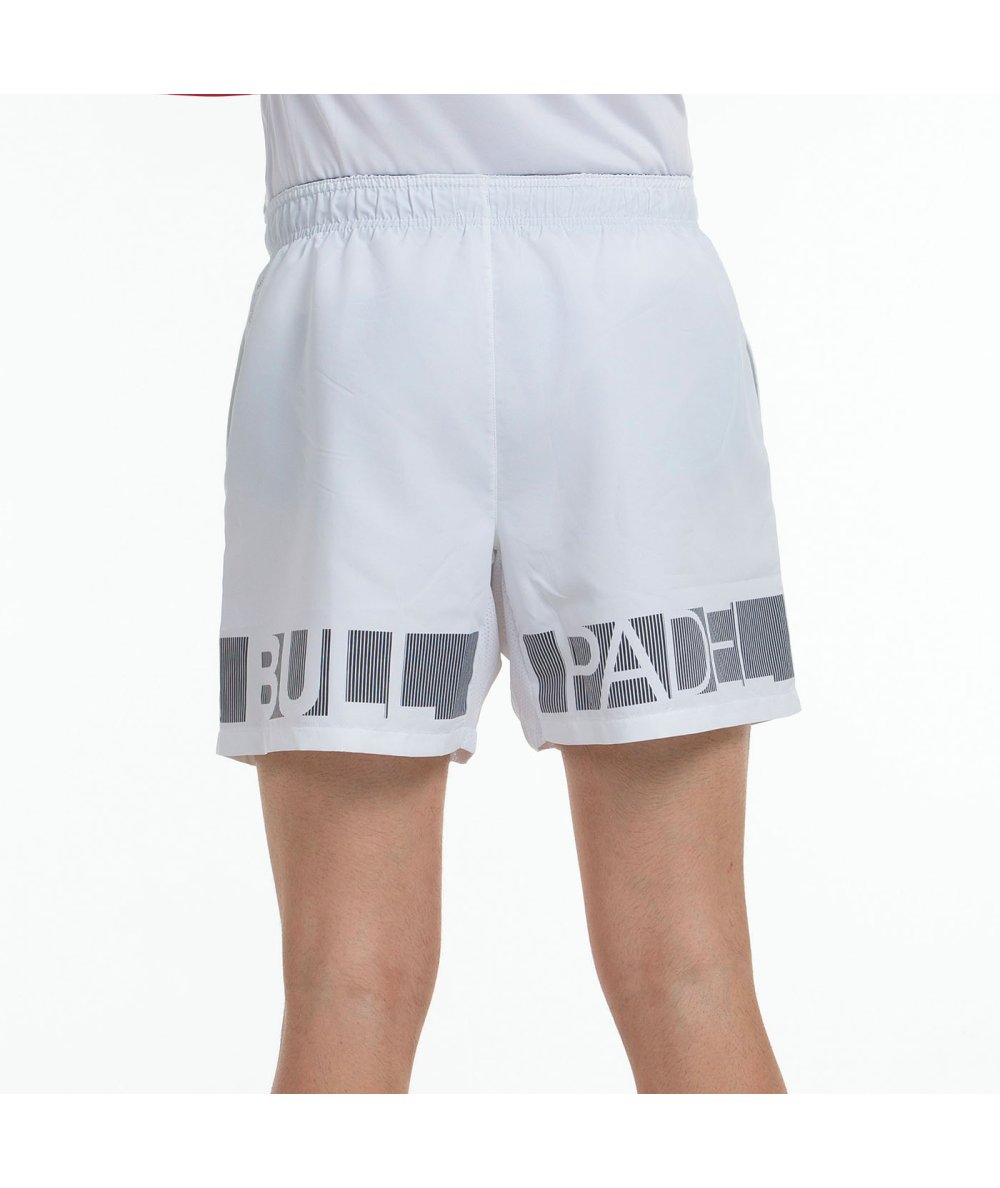 Bullpadel Short 25V Bagre - White