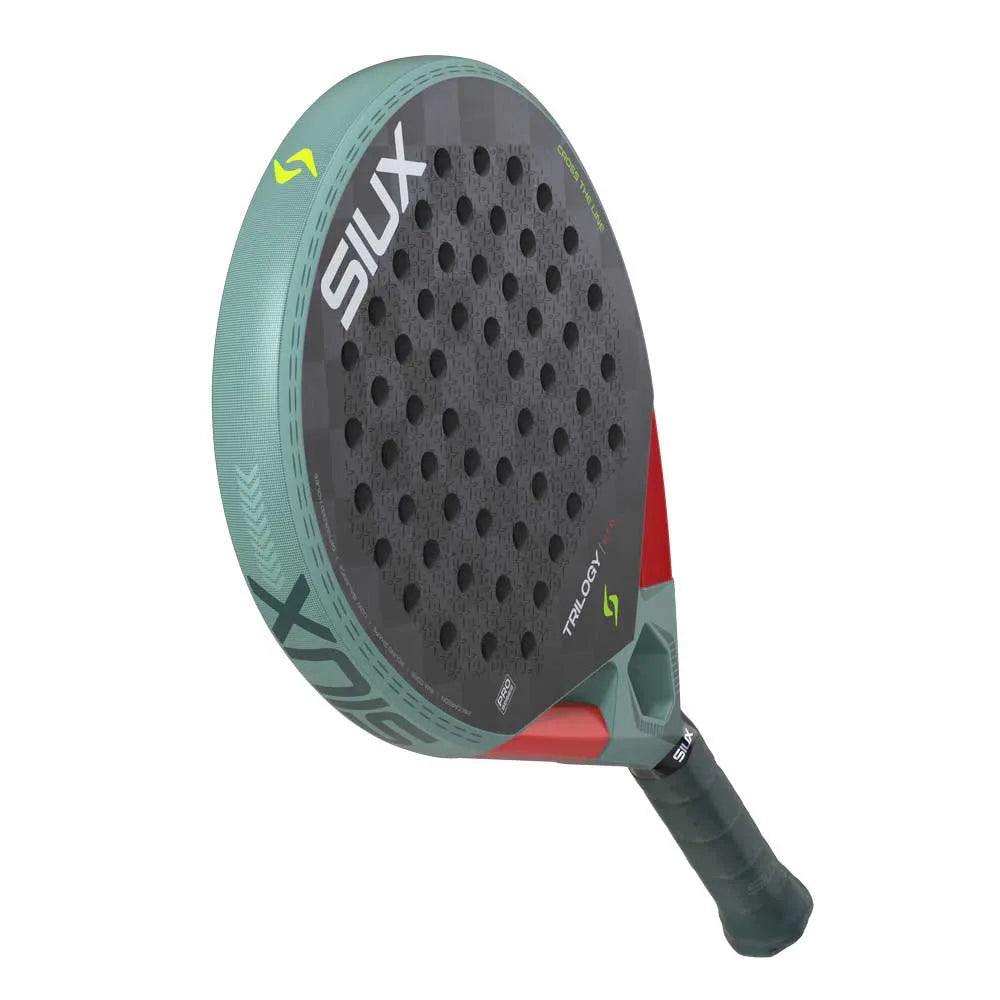 Siux Trilogy PRO 2026 - Ash Green - Padel Racket
