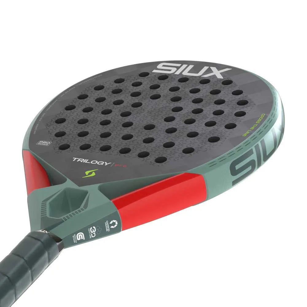 Siux Trilogy PRO 2026 - Ash Green - Padel Racket