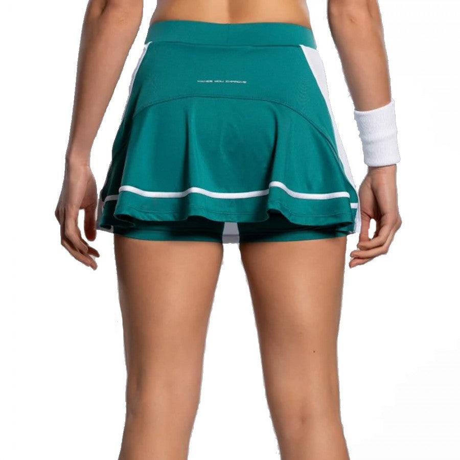 Nox Women's Pro Skirt - White/Ivy Green