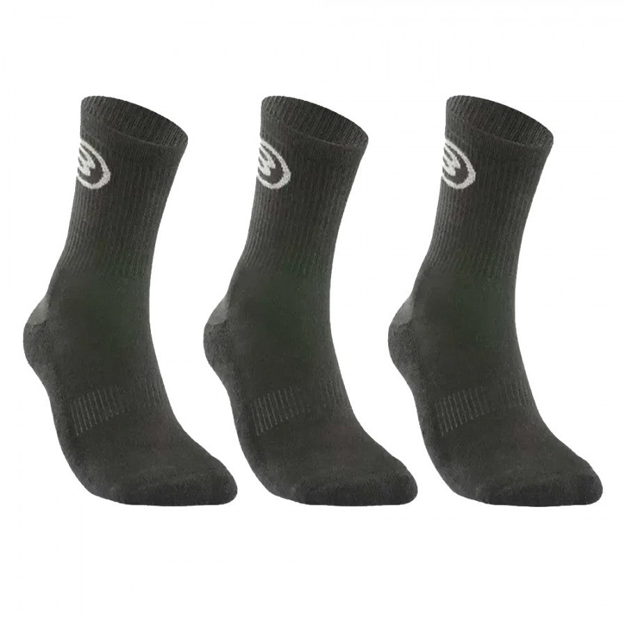 Bullpadel Socks BP 262 - Pack X3 - black