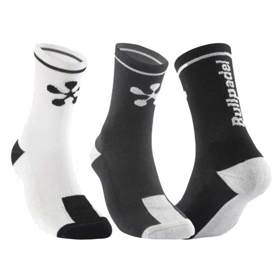 Bullpadel Socks BPPMR 2603 - Pack X2 - White/Grey
