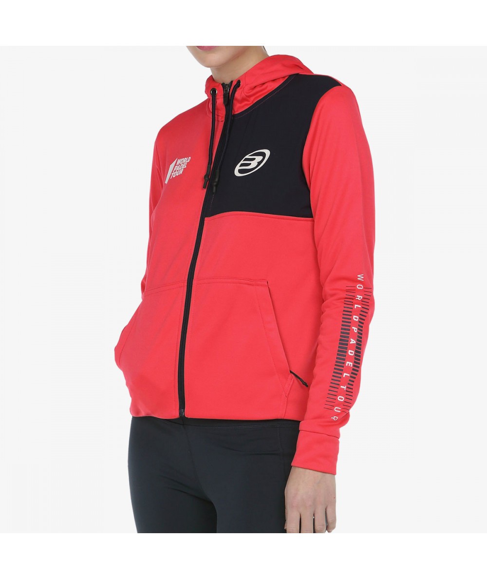 Bullpadel Hoodie WPT Rodigal - Crimson