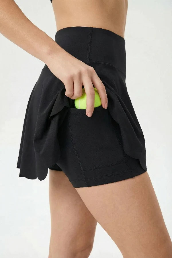 SVL Lea Skirt - Black