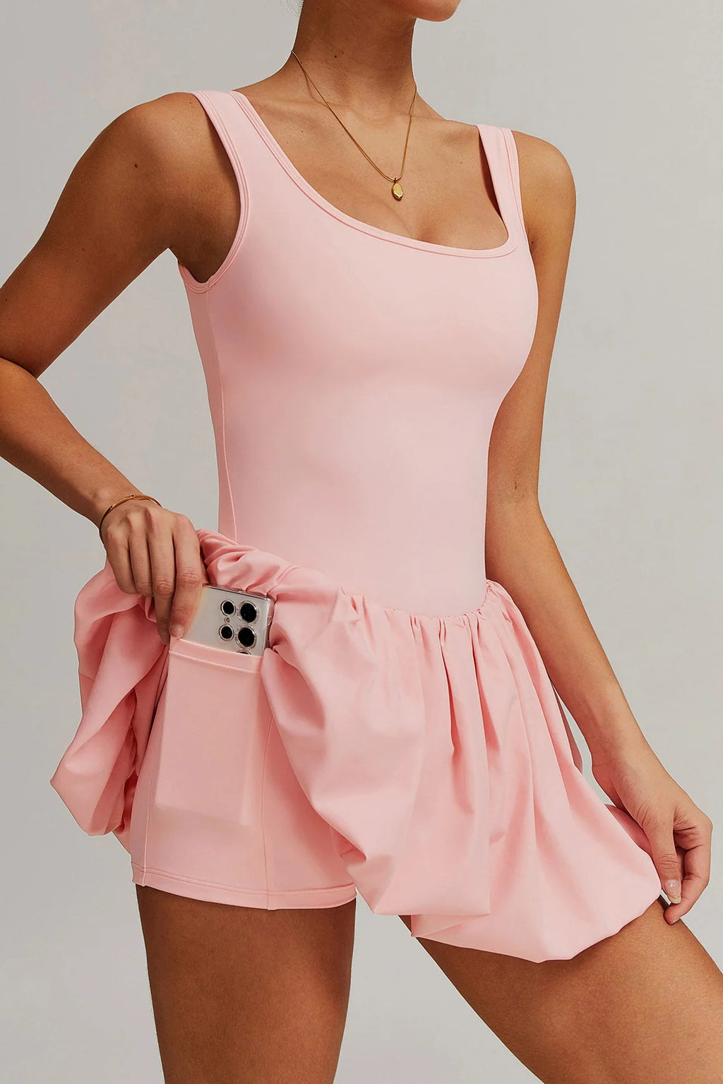 SVL Bubble Belle Dress - Pink