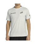 Bullpadel T-shirt 25I Chingotto - White / Grey