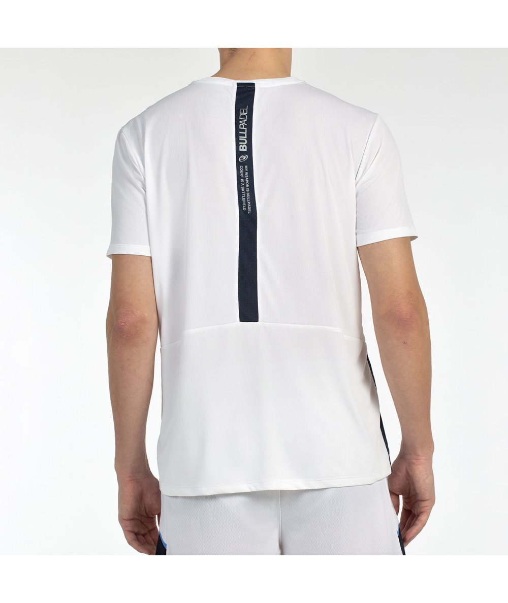 Bullpadel T-shirt 25V Bilao - White
