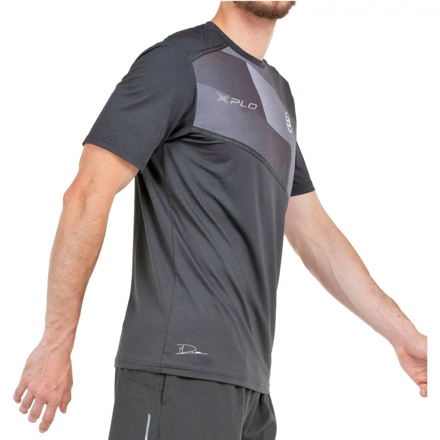 Bullpadel T-shirt 25V Dinenno - Black