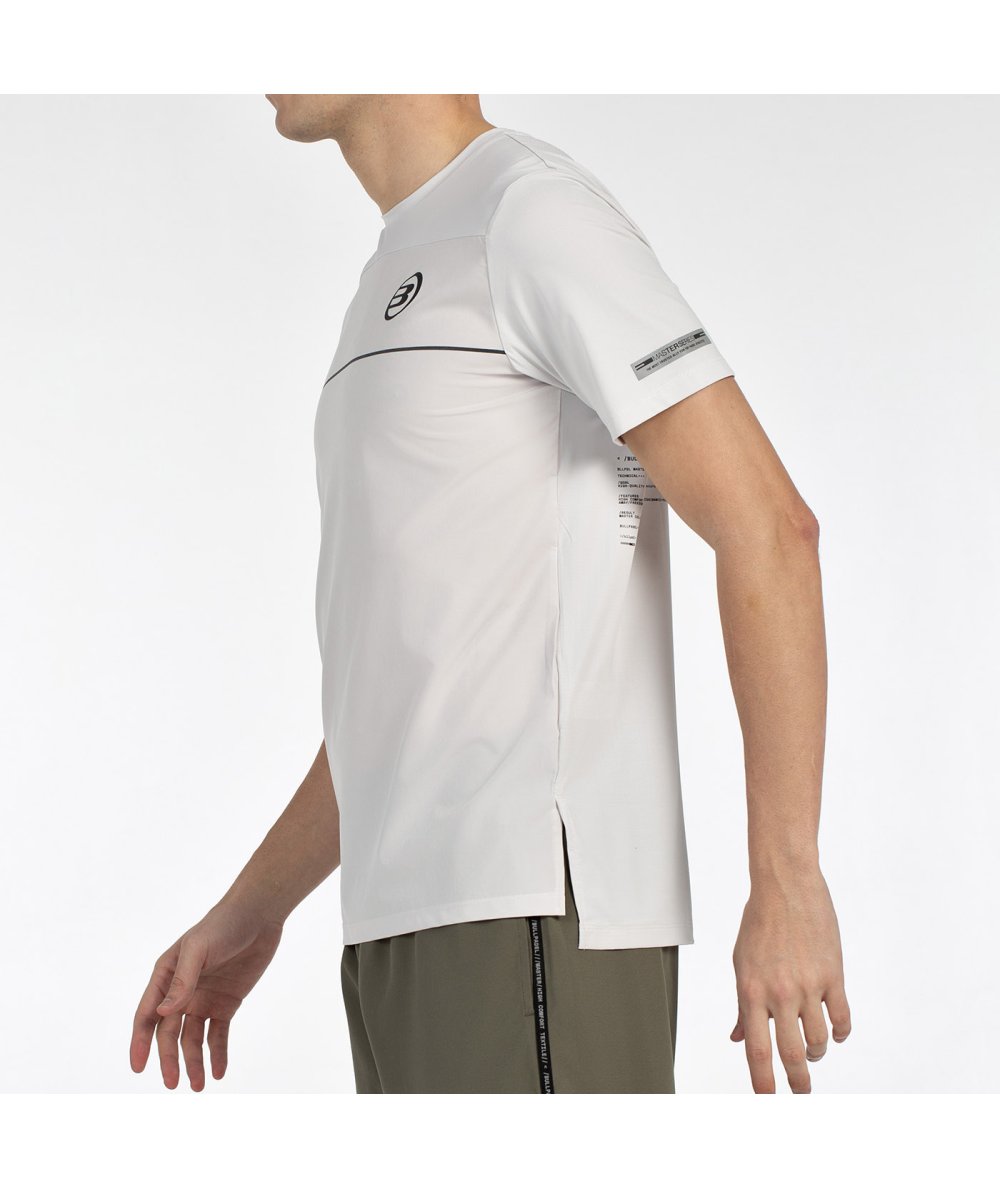 Bullpadel T-shirt 25V Monda - Pearl Grey