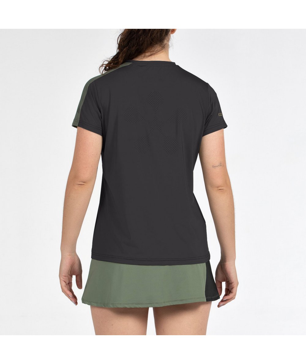 Bullpadel T-Shirt 26V Pampan - Black