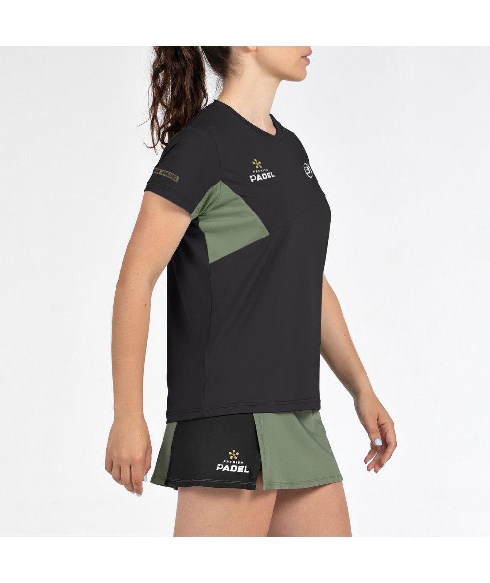 Bullpadel T-Shirt 26V Pampan - Black
