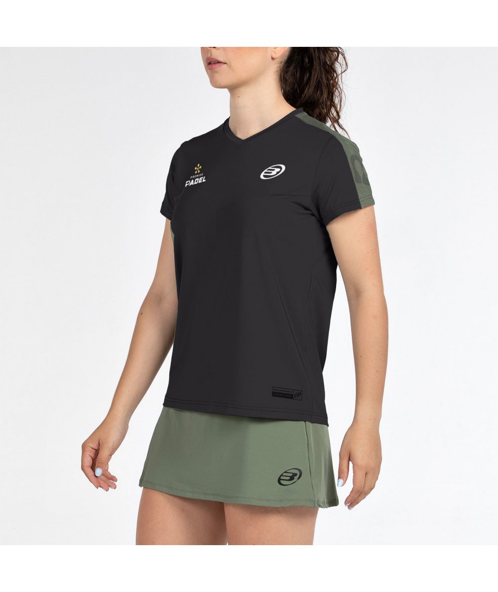 Bullpadel T-Shirt 26V Pampan - Black