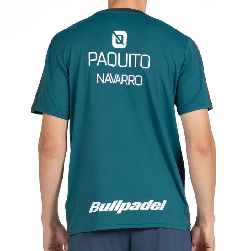 Bullpadel T-shirt 25I Paquito - Dark Green