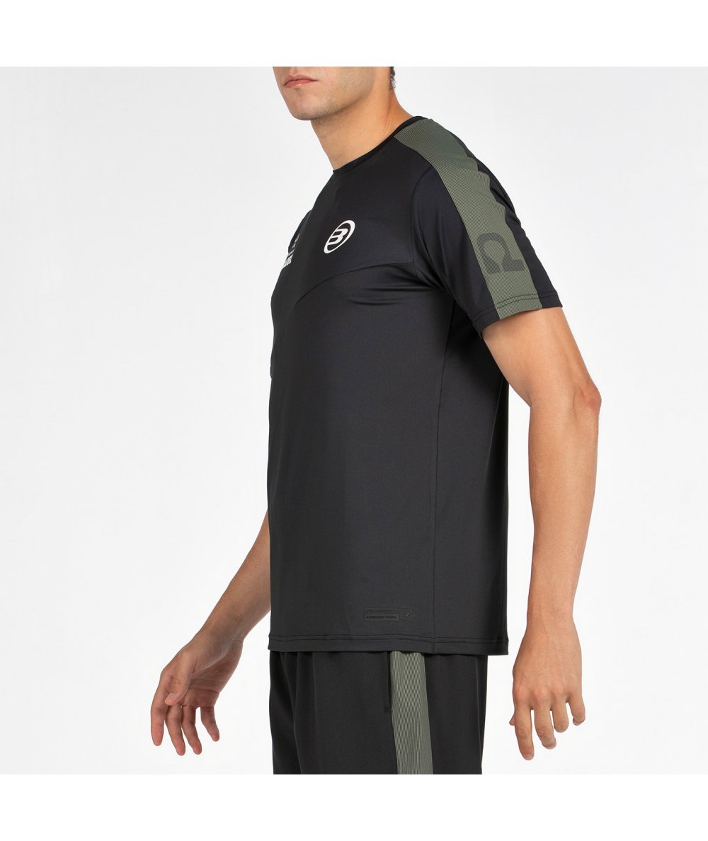 Bullpadel T-Shirt 26V Pocate - Black