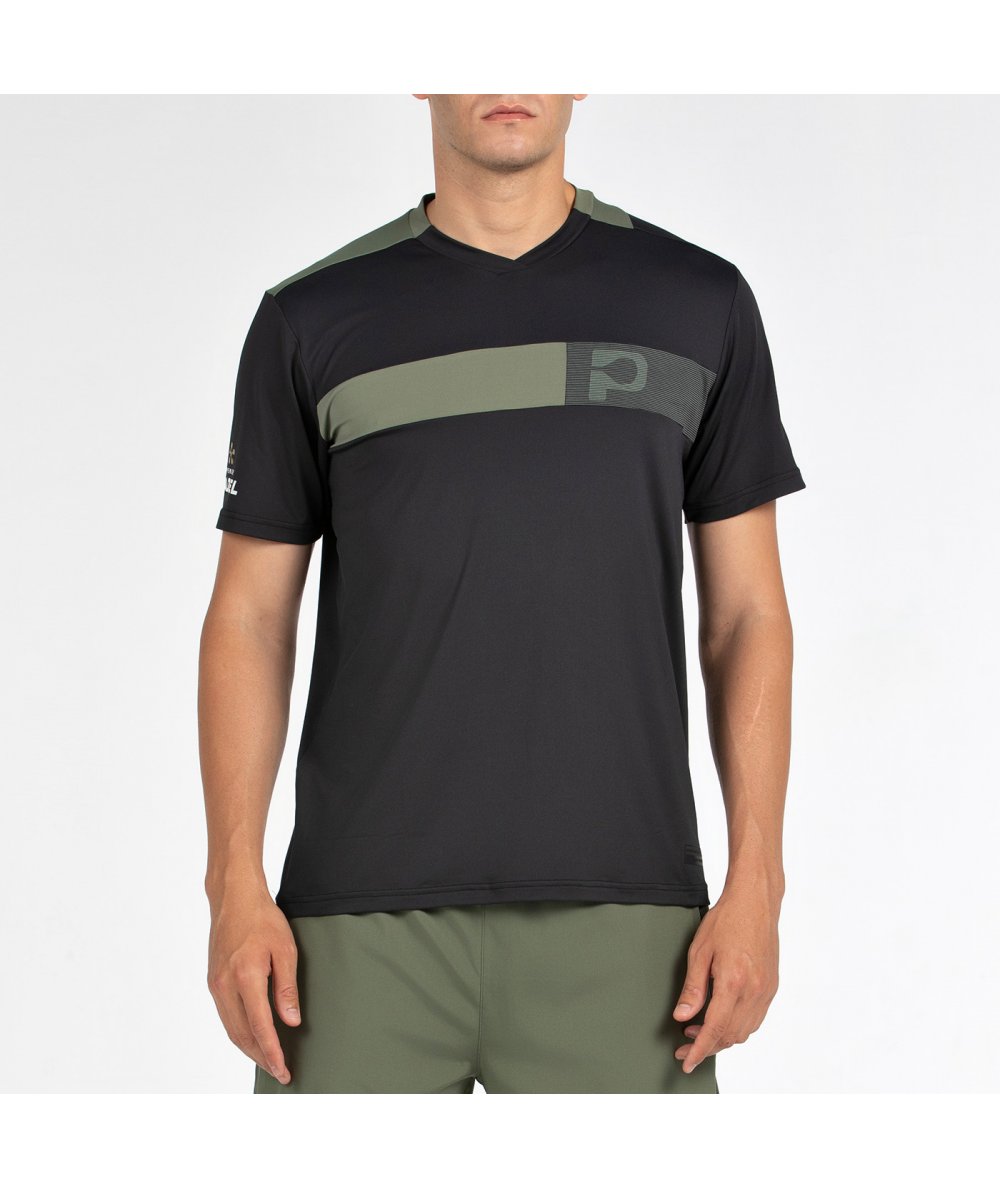 Bullpadel T-Shirt 26V Puyo - Black