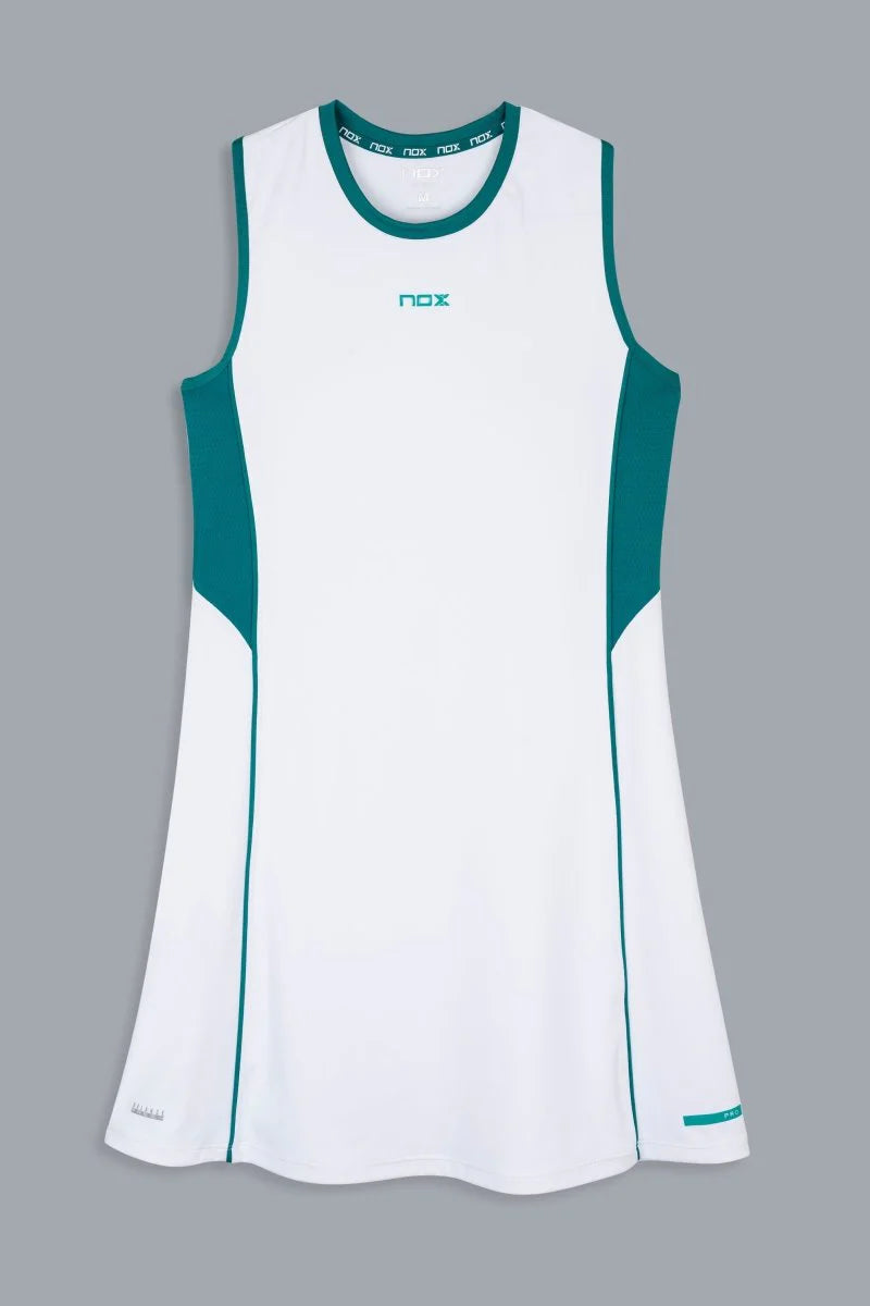 Nox Women's Pro Dress - White/Ivy Green