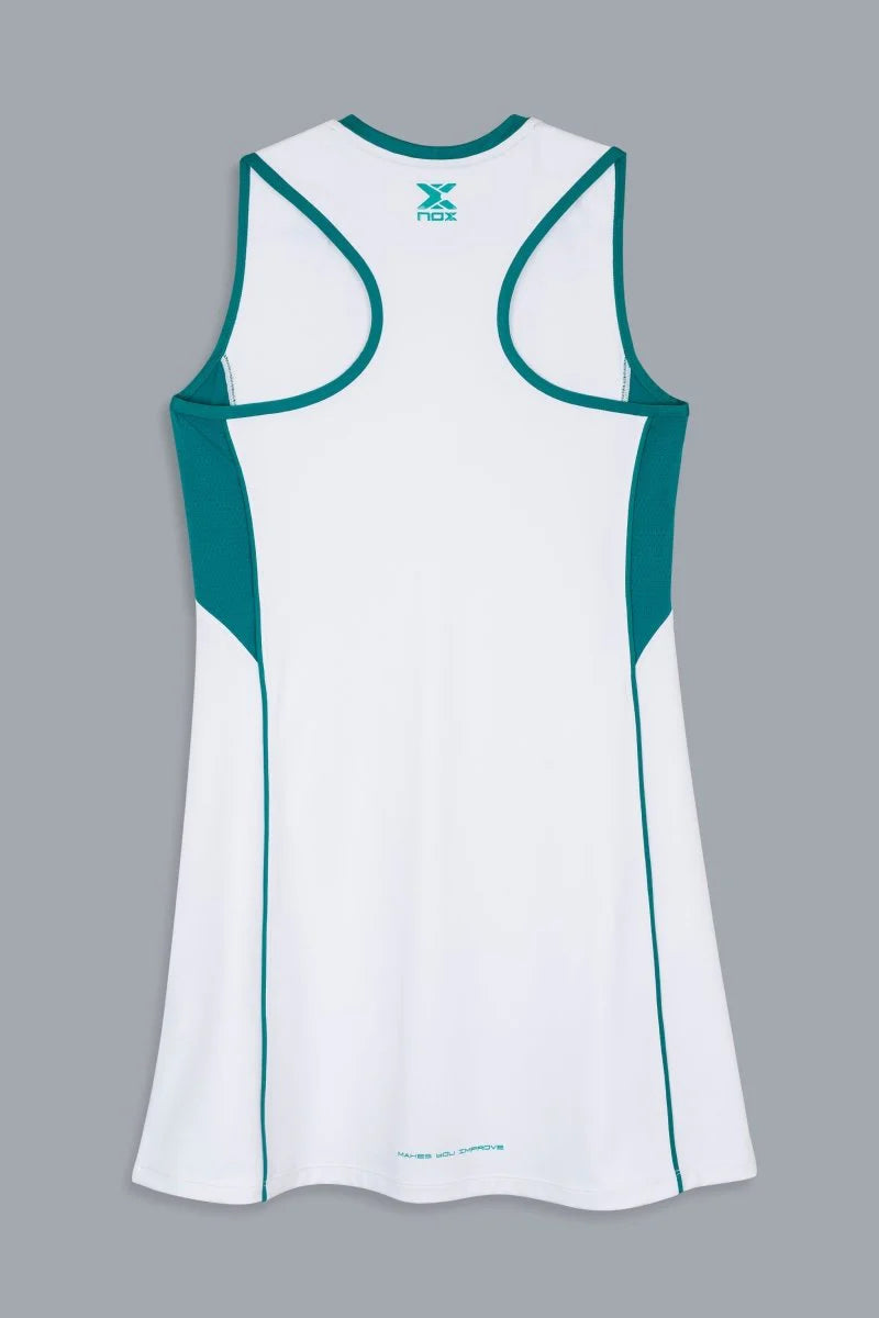 Nox Women's Pro Dress - White/Ivy Green