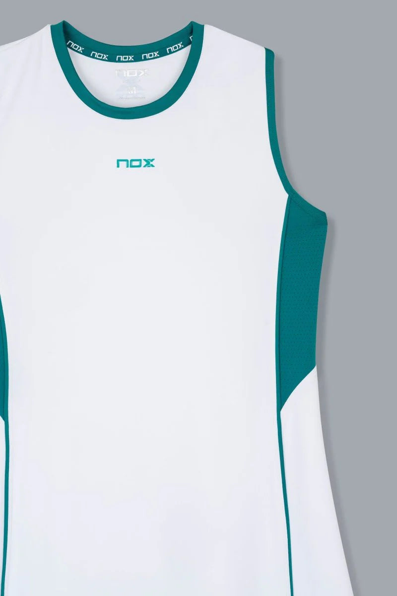Nox Women's Pro Dress - White/Ivy Green
