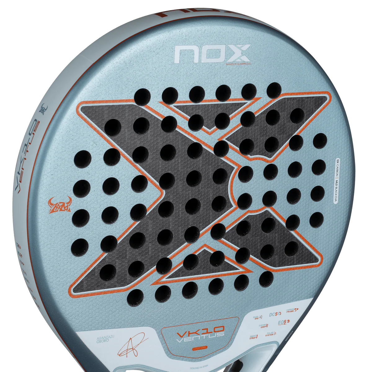 Nox VK10 Ventus Control 12k By Aranzazu Osorio 2026 - Padel Racket