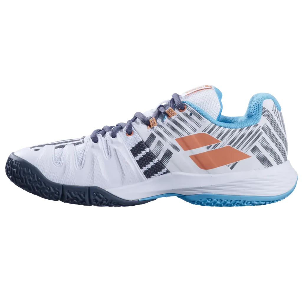 Babolat Shoes Sensa - White/Canyon Sunset