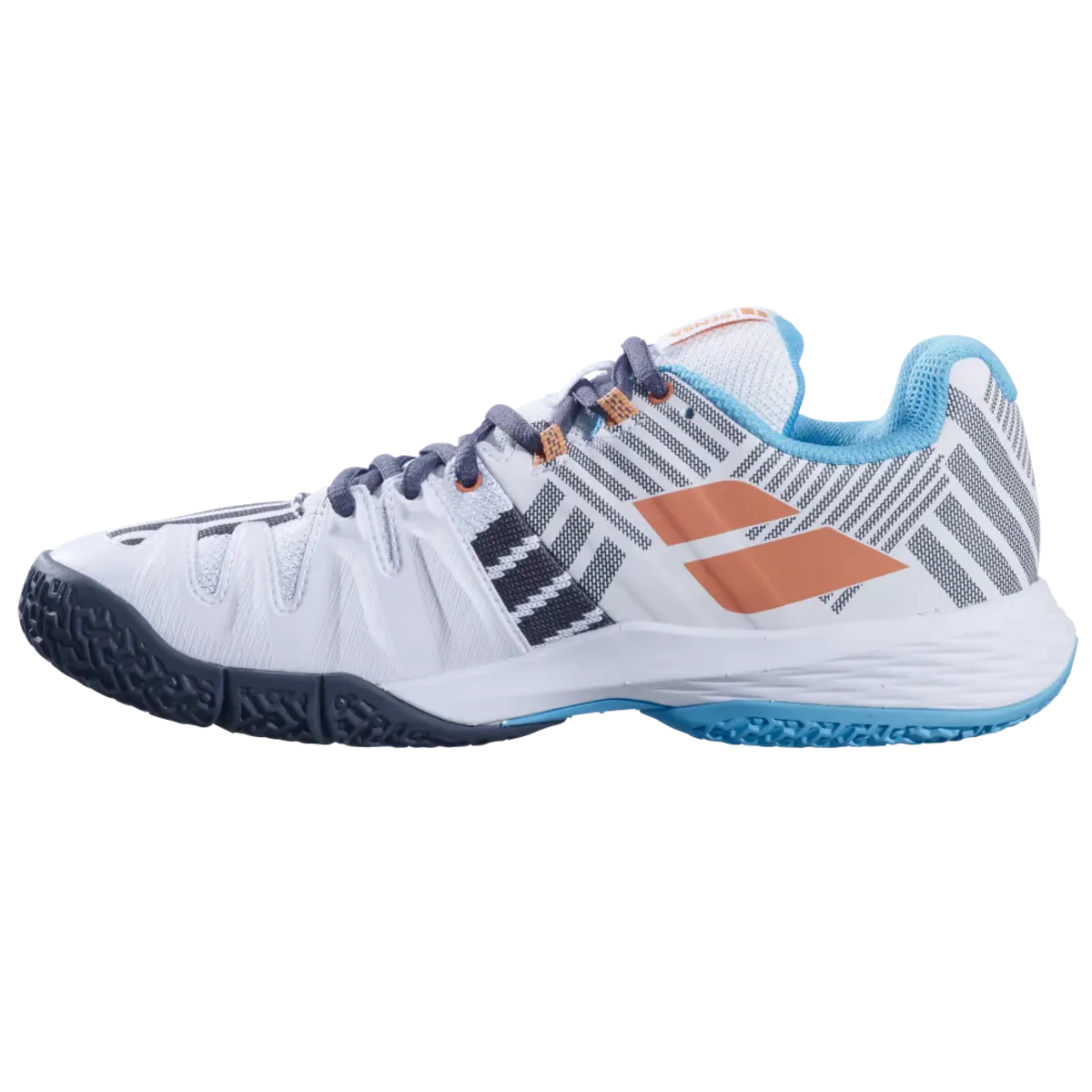 Babolat Shoes Sensa - White/Canyon Sunset