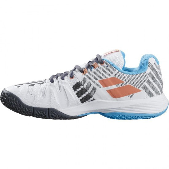 Babolat Shoes Sensa - White/Canyon Sunset