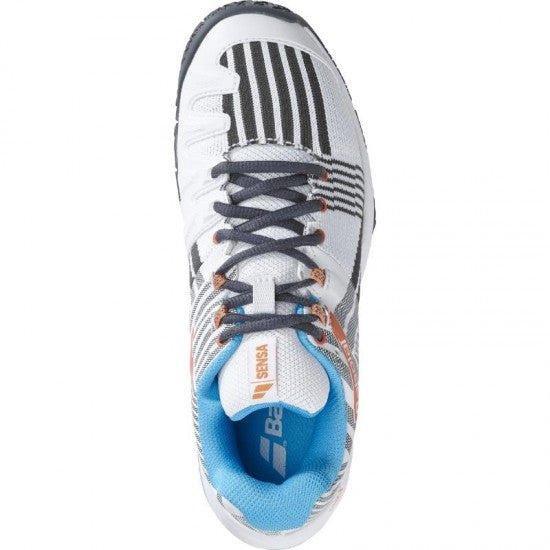 Babolat Shoes Sensa - White/Canyon Sunset