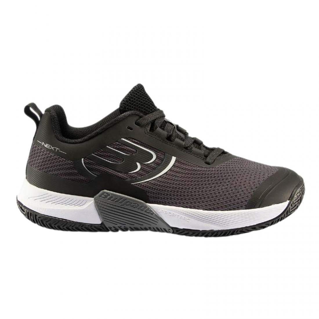 Bullpadel Shoes Next Hybrid PRO 22I - Black/Dark Grey