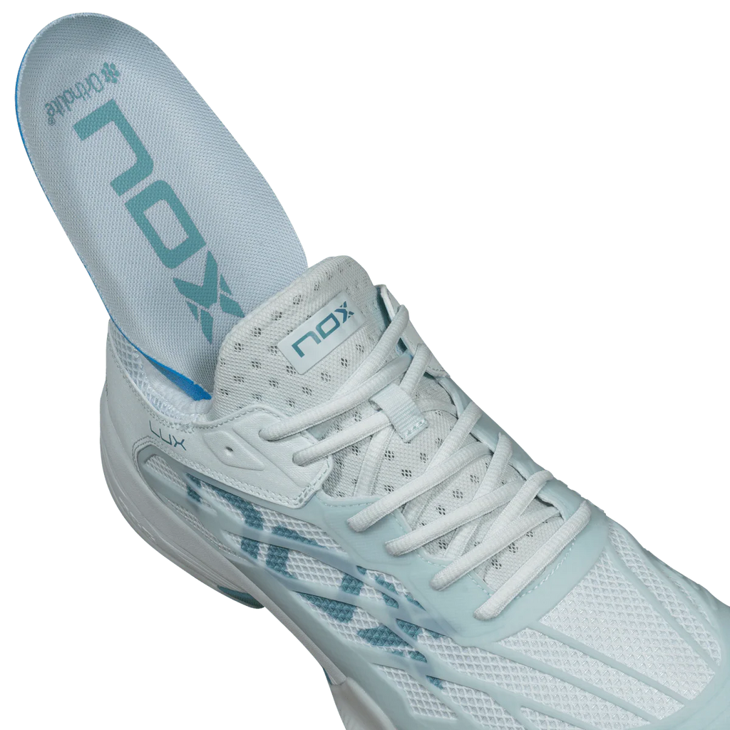 Nox Shoes AT10 Lux - Morning Mist/Turquoise