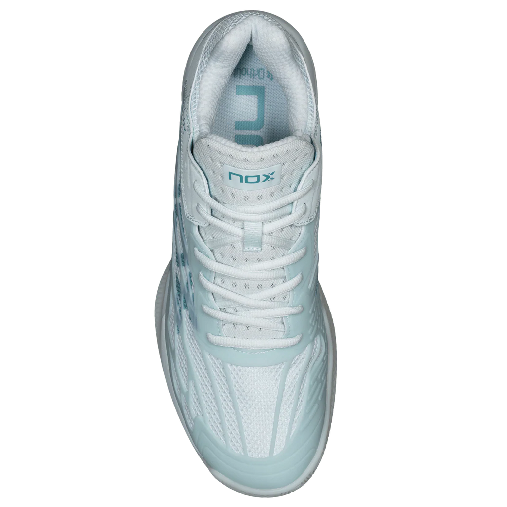 Nox Shoes AT10 Lux - Morning Mist/Turquoise